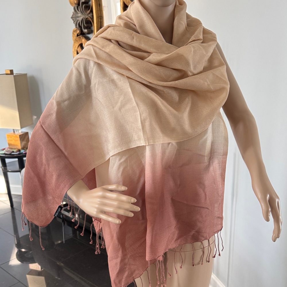 NWOT Eileen Fisher Ombré Wrap/ Scarf